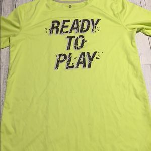 All in Motion Lime Green Shirt